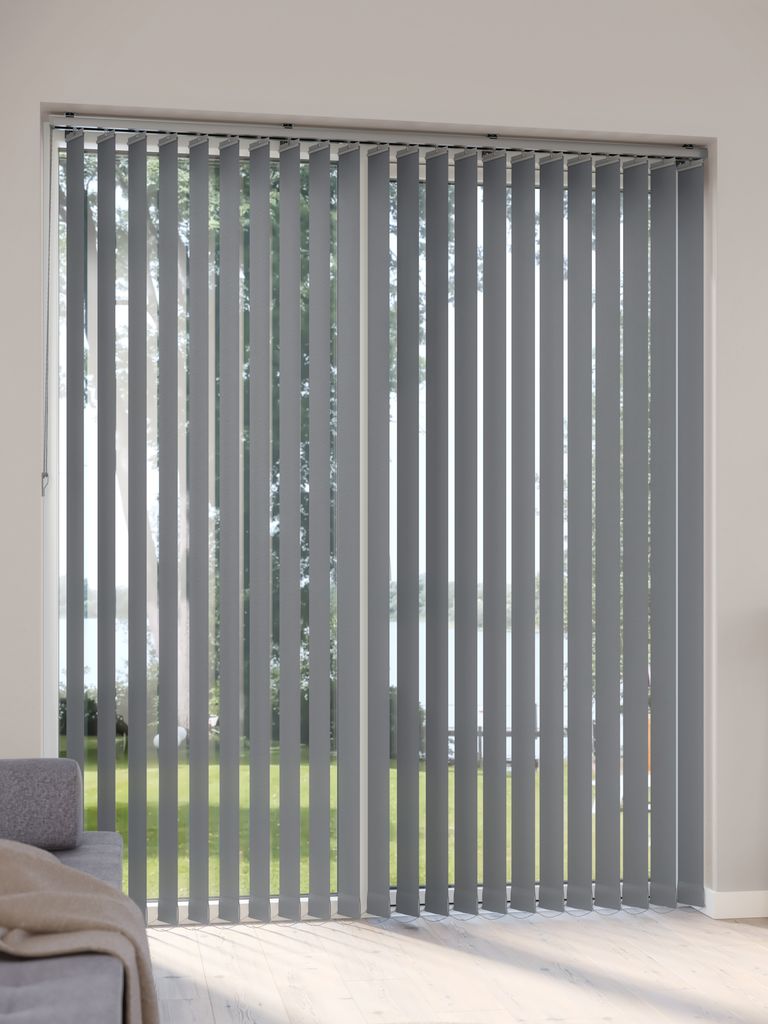 FERAGEN Żaluzja listwowa FERAGEN 100x250cm tłumiąca światło szara