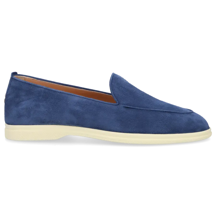 Henderson - Loafer EVA Veloursleder - blau
