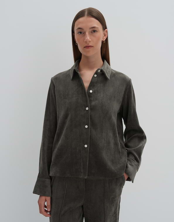 Cordbluse Zortney detail