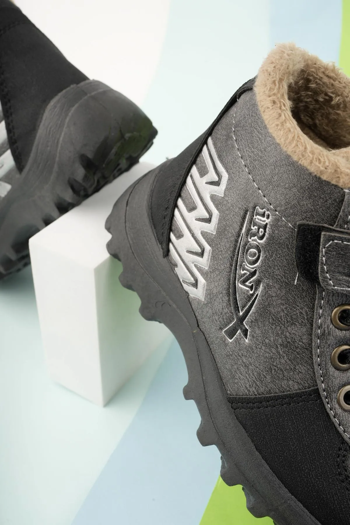 MUGGO  Kiddo garantiert kältebeständige Shearling-Kinderstiefel