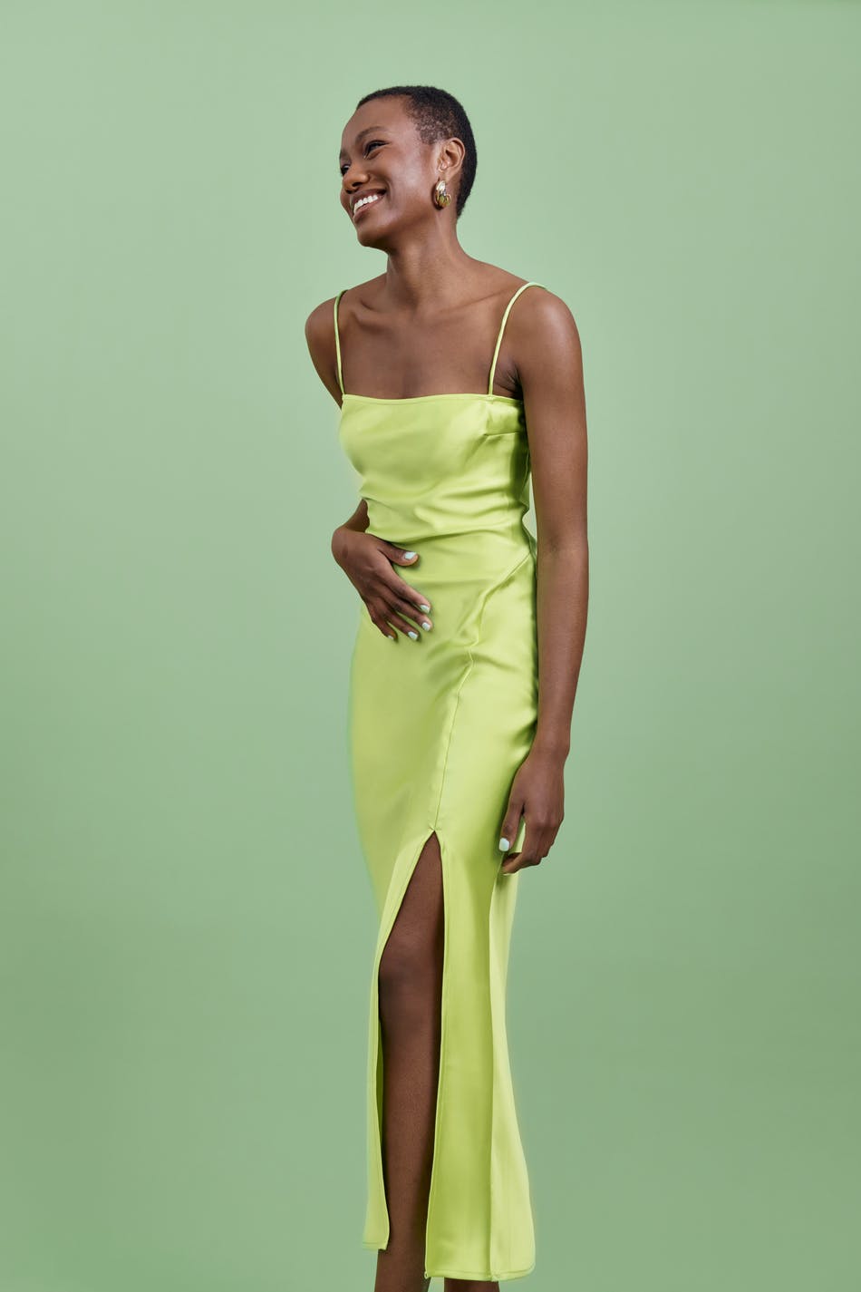 Satin dress