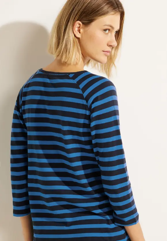 CECIL Slub Streifenshirt