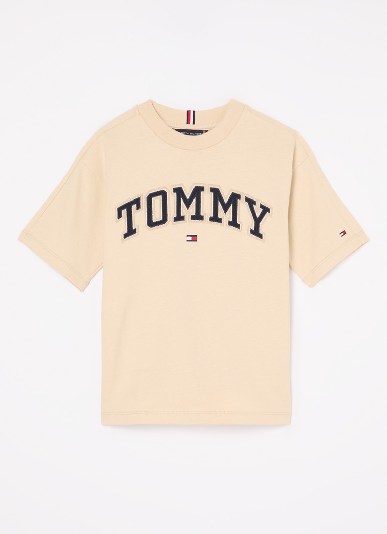 Tricou Tommy Hilfiger cu logo brodat
