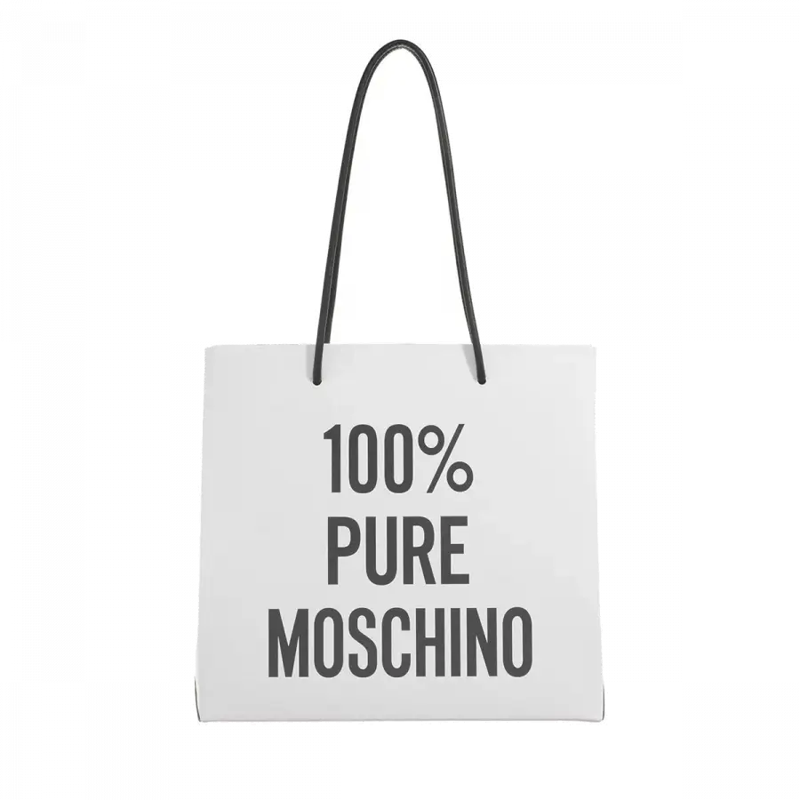 Moschino - Moschino Shoulder Bags Textil White - weiß