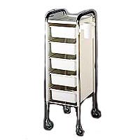 Efalock Piccolo Bedienungswagen SCHWARZ