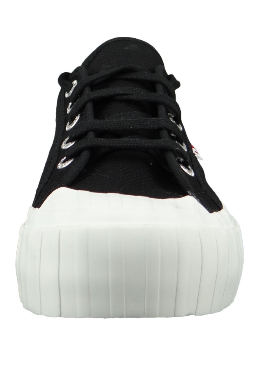SUPERGA Sneaker schwarz
