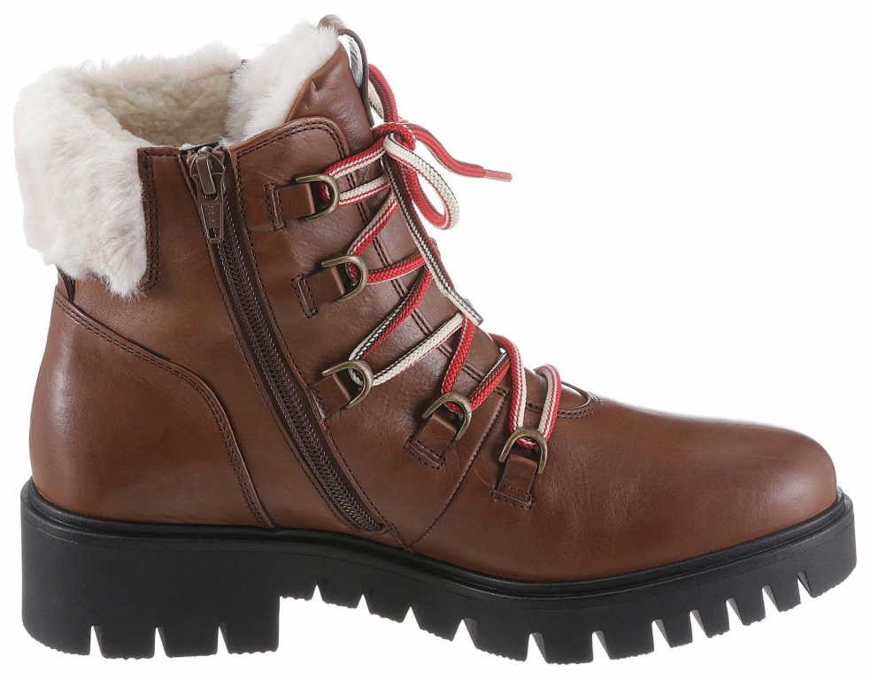 GABOR Schnür-Stiefeletten gelb