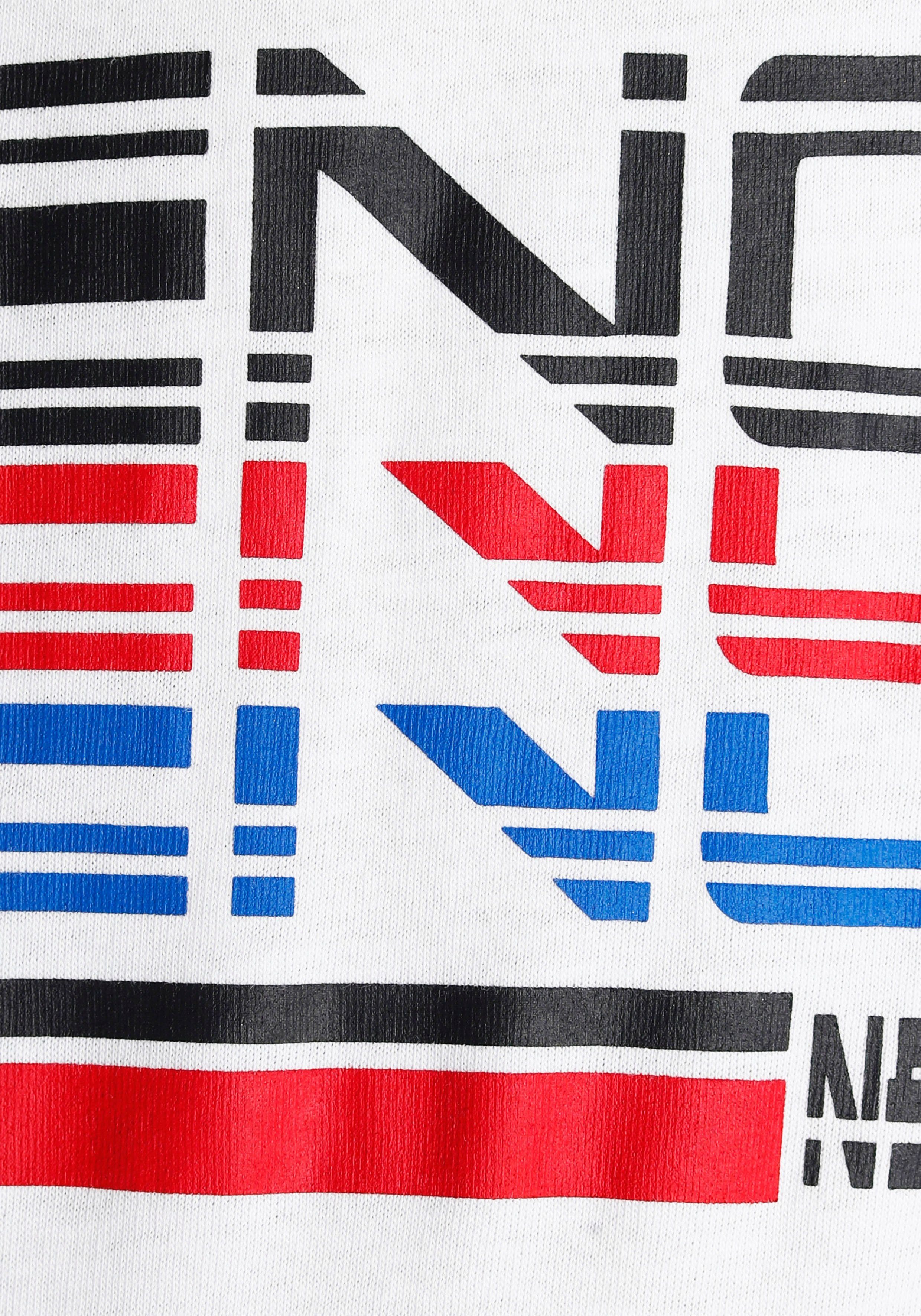 Bench. T-Shirt trendiger Logoprint