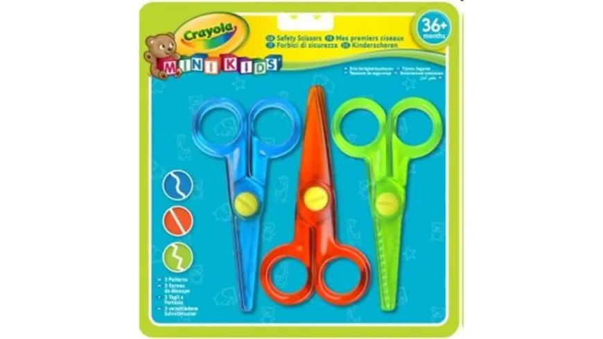 Crayola - Mini Kids - 3 Kinder-Scheren