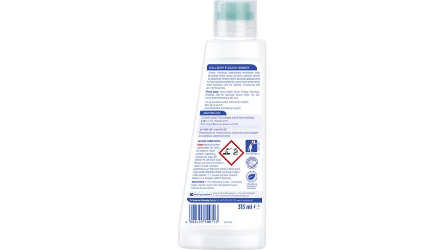 Dr. Beckmann Gallseife Flecken-Bürste 250 ml