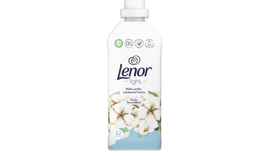 Lenor light Weichspüler frische Baumwollblüte 800 ml