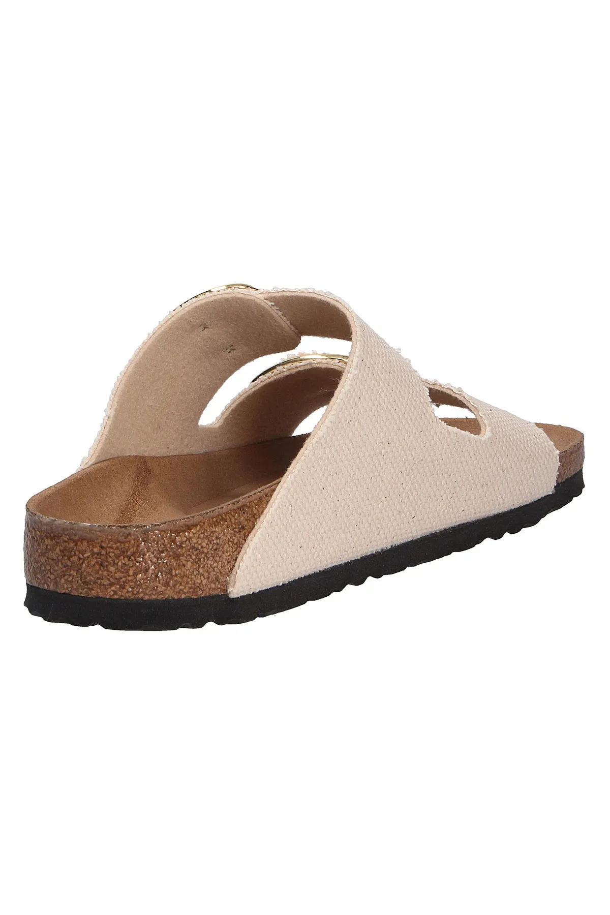 Birkenstock  Pantolette - Beige - Flacher Absatz