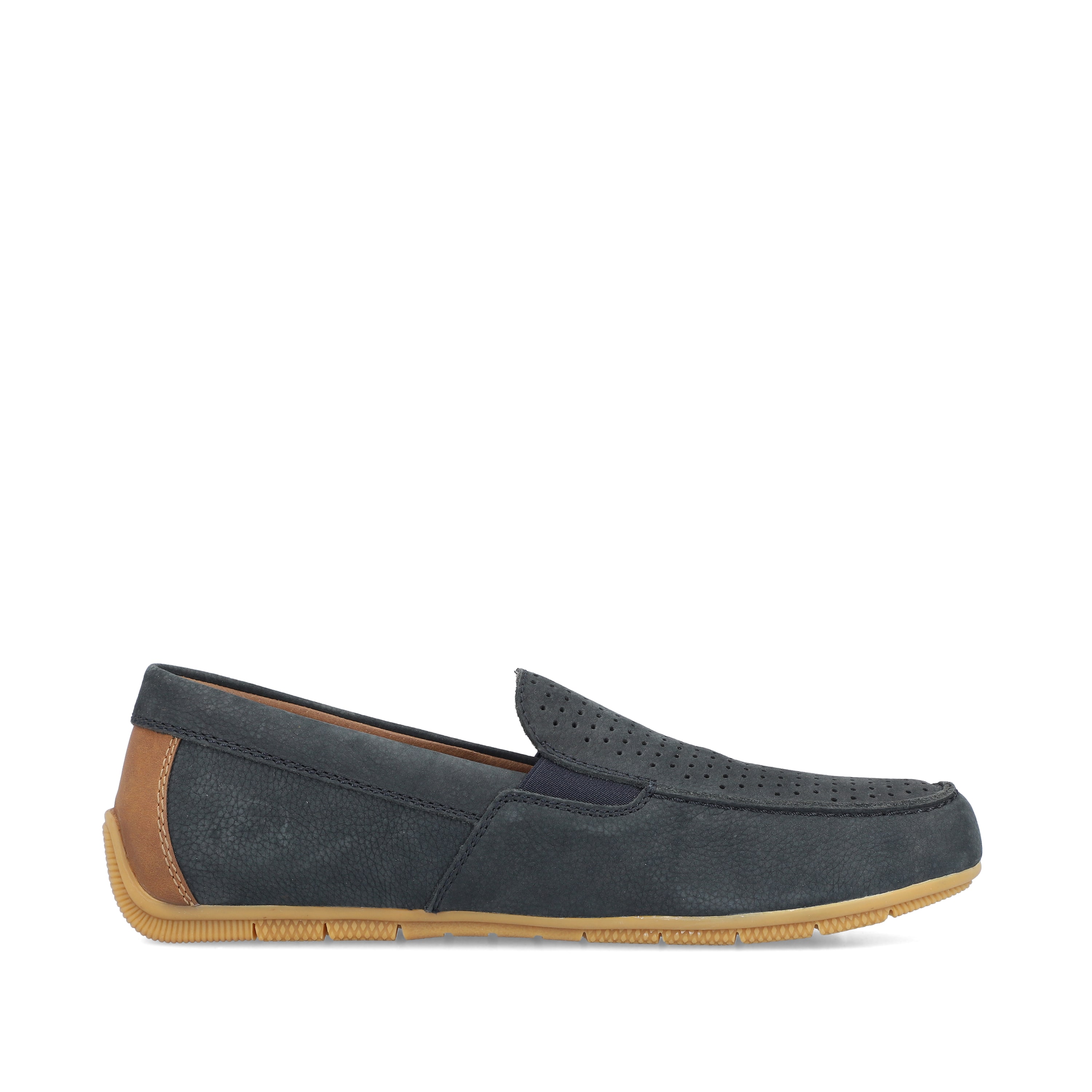 Rieker Herren Slipper stahlblau