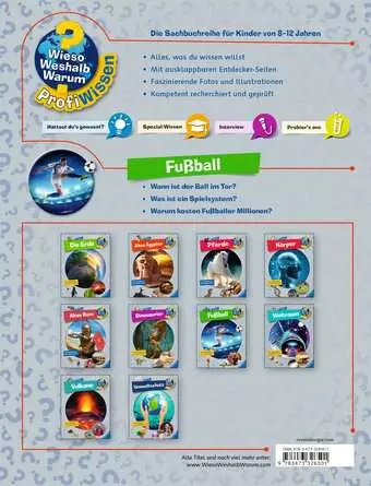 Ravensburger Wieso? Weshalb? Warum? ProfiWissen, Band 15: Fußball