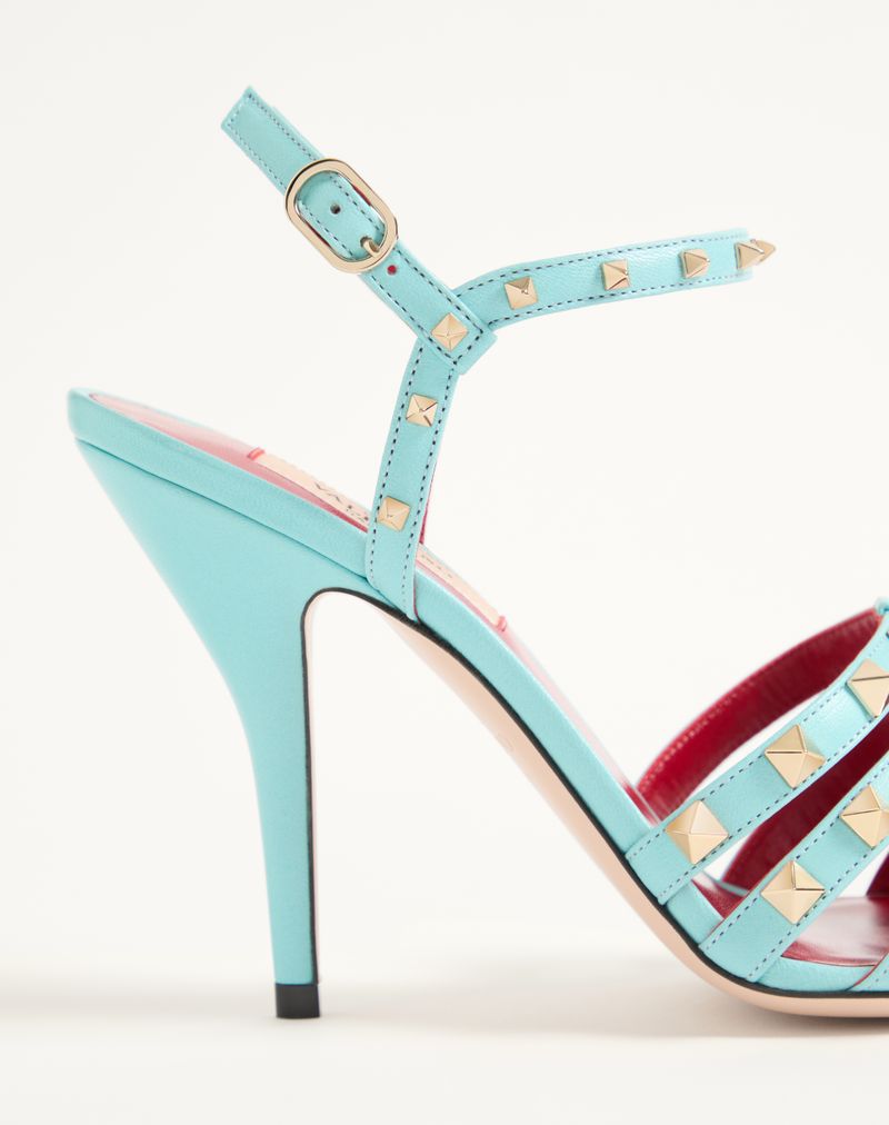 Rockstud Kidskin Sandal 100mm