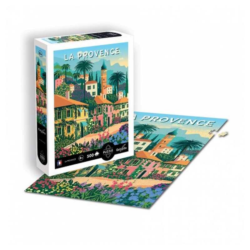 Puzzle Calypto La provence 500 pcs, Sentosphère