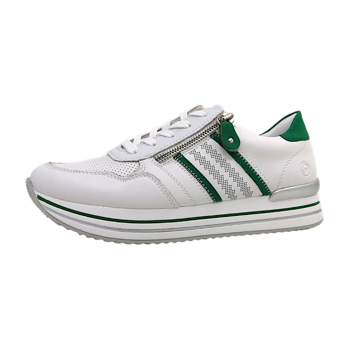 Remonte D1318-82 Weiß 82 weiß/smaragd/weiß