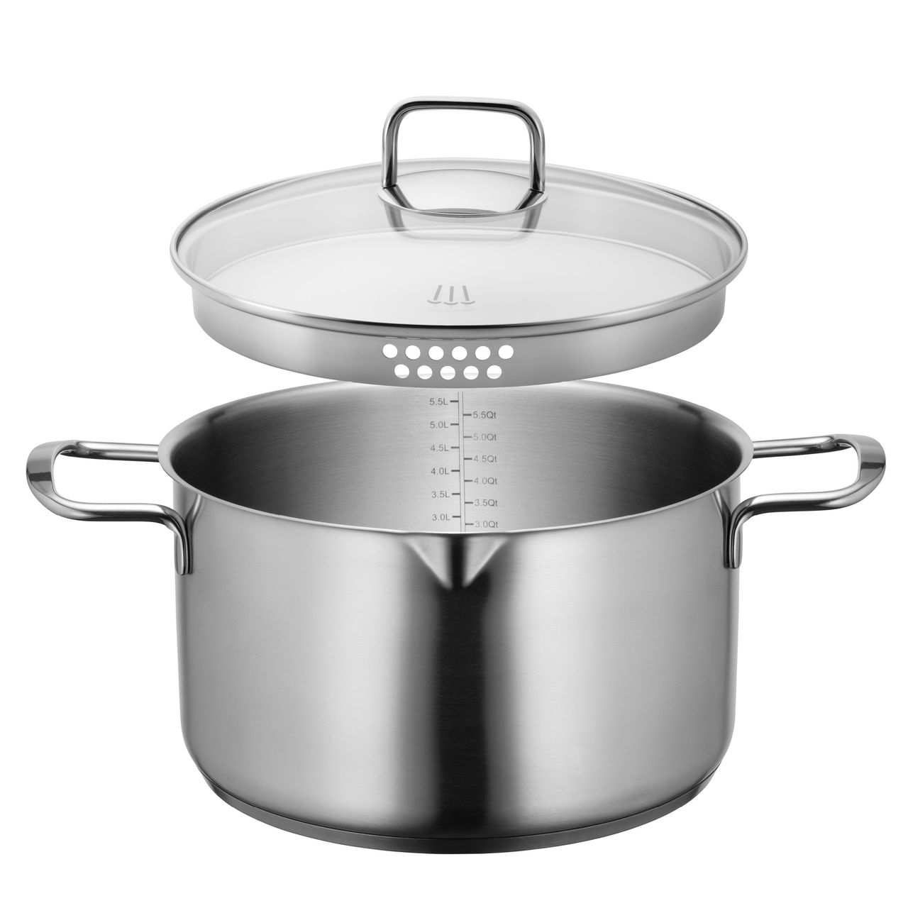 Mäser Serie Sanvito, Kochtopf 24 cm mit Deckel