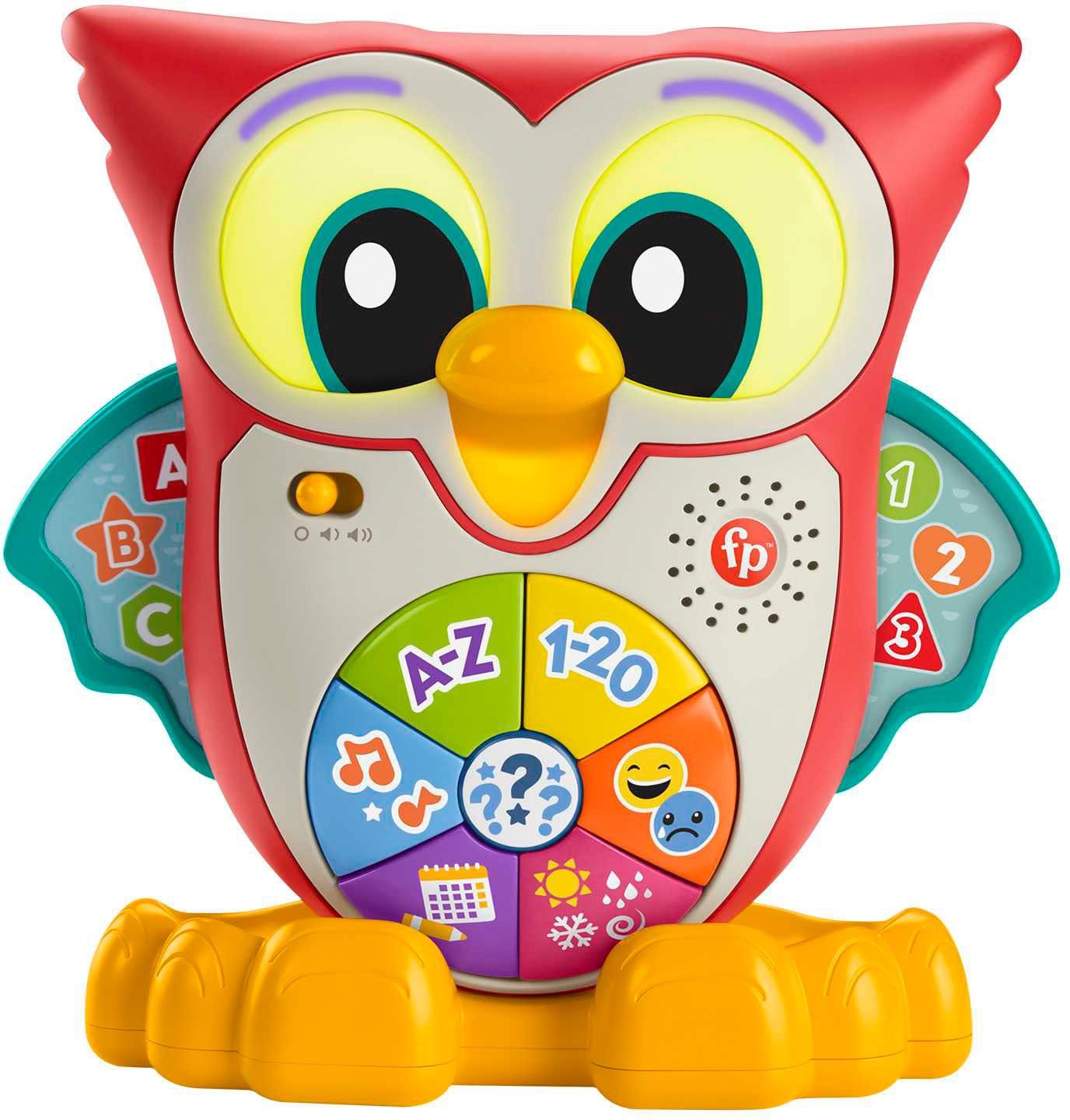 Fisher-Price® Lernspielzeug BlinkiLinkis Schlaue Eule, mit Licht und Sound