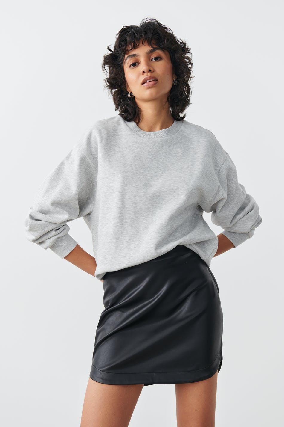 Pu skirt