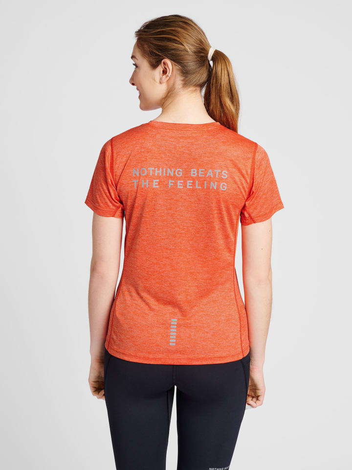 Newline Newline T-Shirt Women Statement Damen in SPICY ORANGE MELANGE günstig kaufen