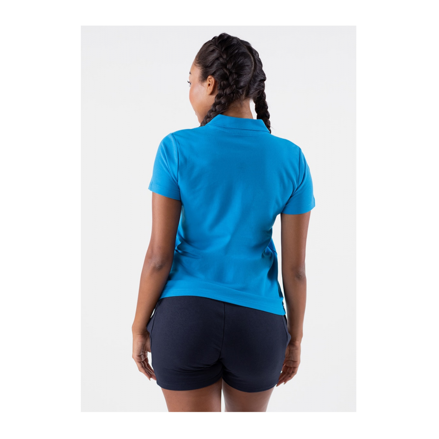JAKO Base Poloshirt Damen Blau F89