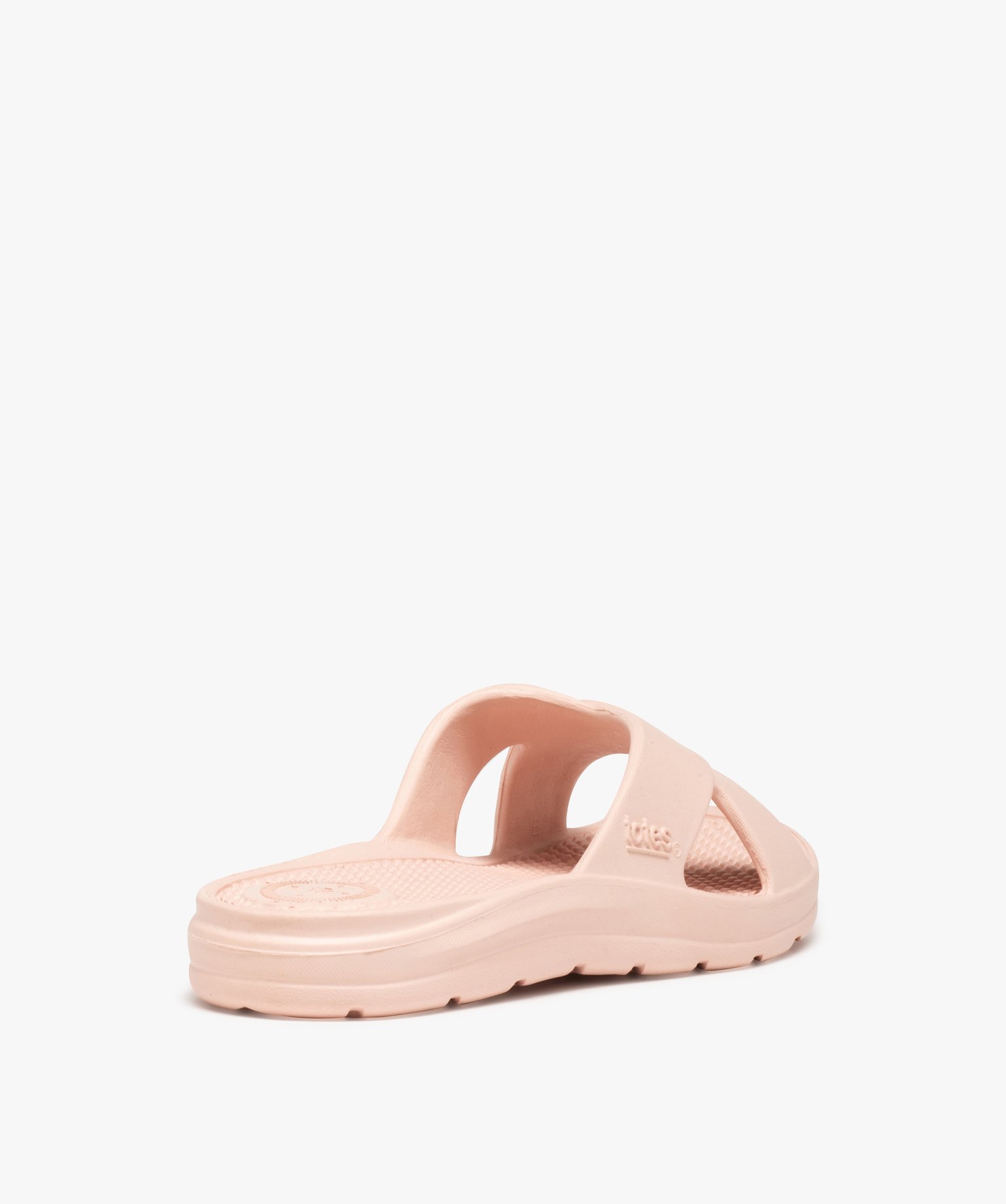Mules de piscine femme unies - Isotoner rose | GEMO