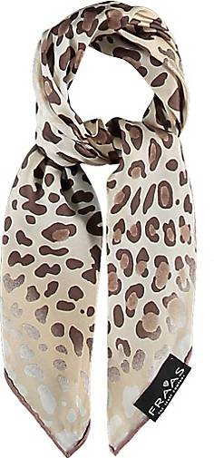 FRAAS Nickituch mit Animal-Print aus reiner Seide