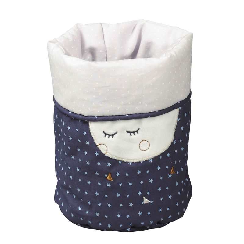 Lot de 3 panières gigognes en tissu Merlin