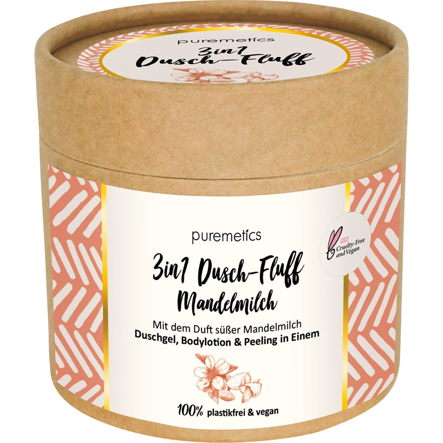 Zuckerpeeling Mandelmilch No2 3in1 Dusch-Fluff