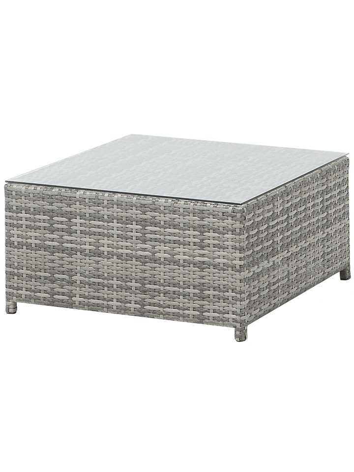 Beliani 2-tlg Lounge Set AVOLA in Grau günstig kaufen onesize