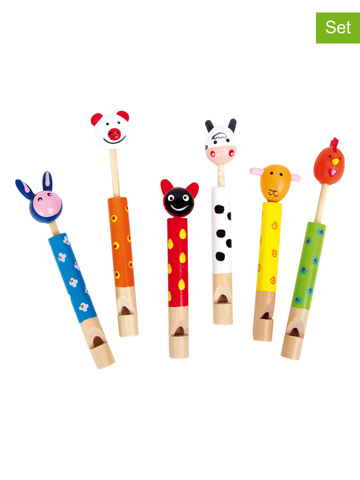 small foot 6er-Set: Flöten-Tiere - ab 3 Jahren günstig kaufen onesize