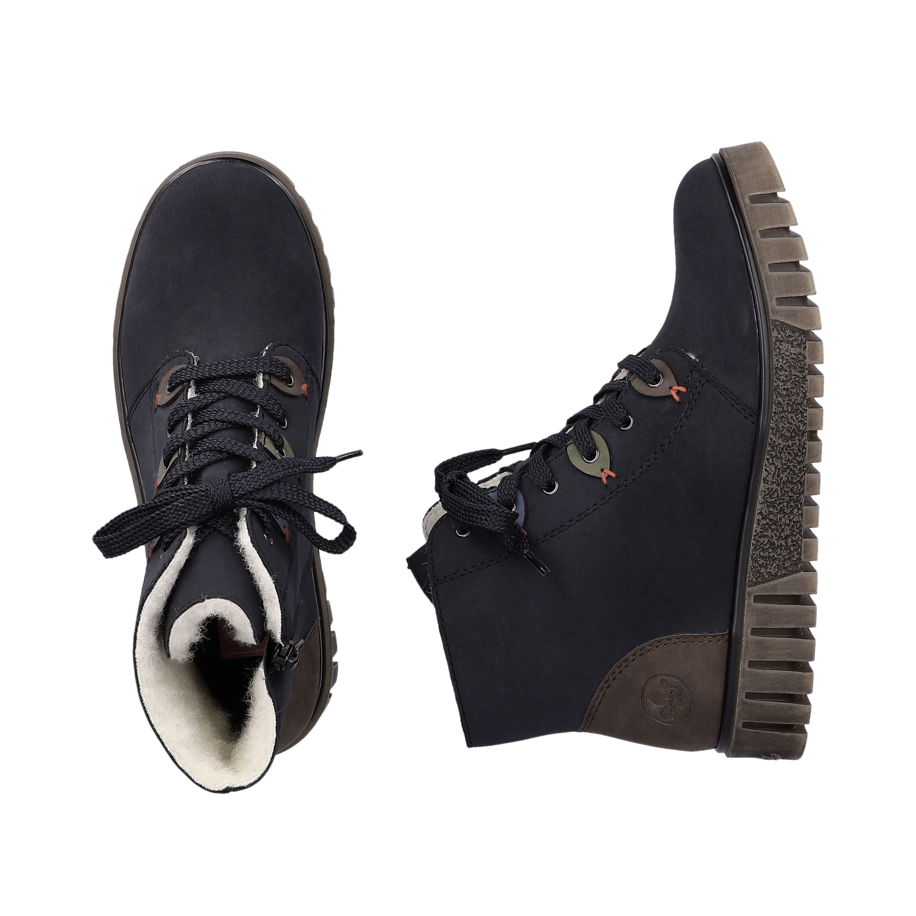 Rieker Damen Kurzstiefel marineblau