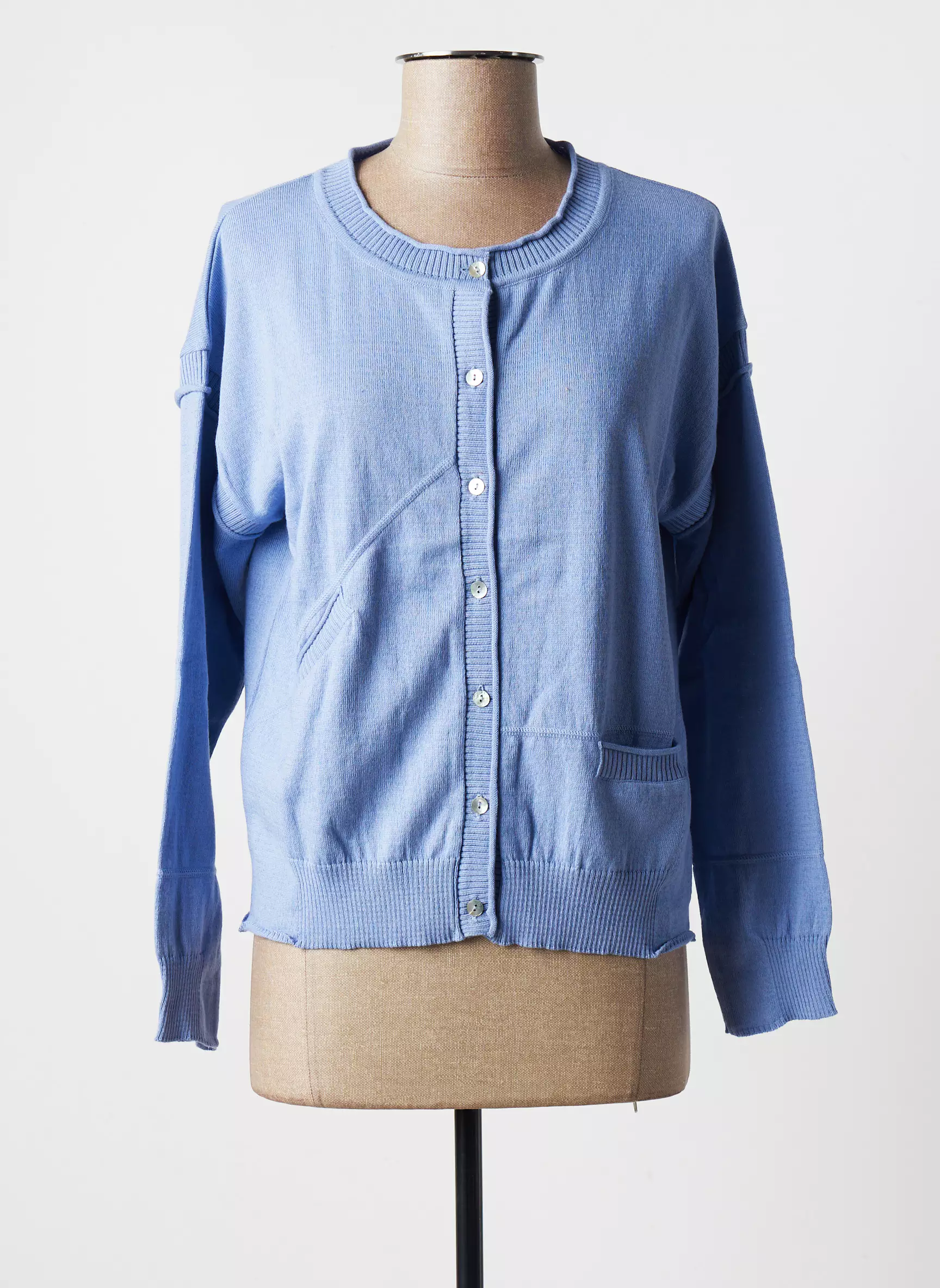 Le Petit Baigneur Cardigans Femme couleur violet