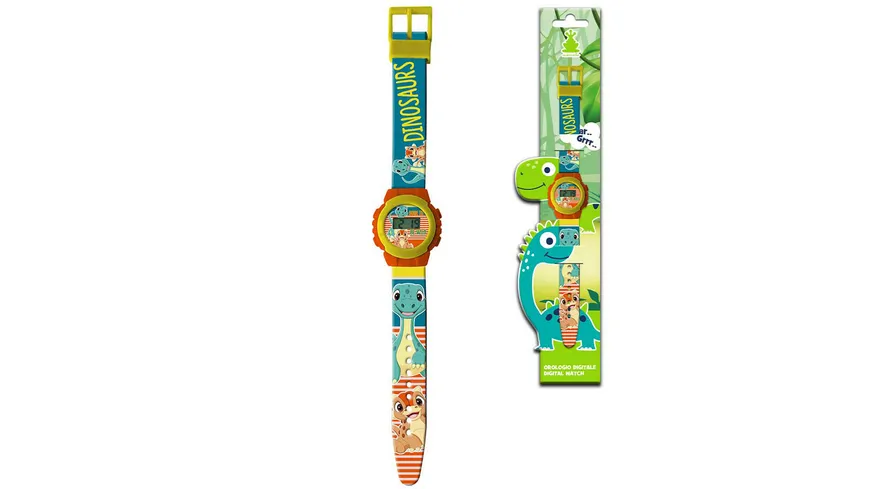 Digitaluhr Dinosaur