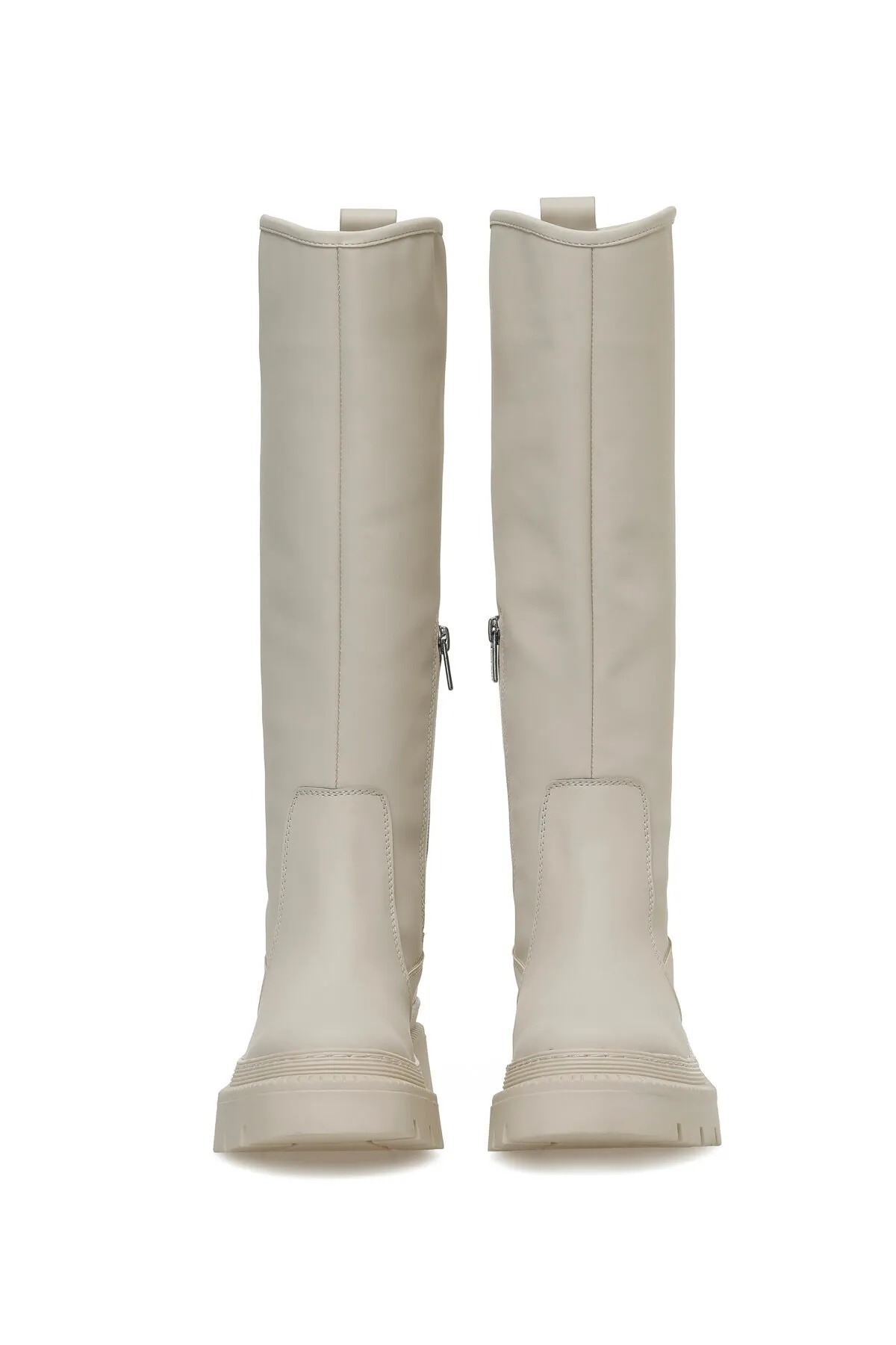 Nine West  Nayıt 2pr Weiße Damenstiefel