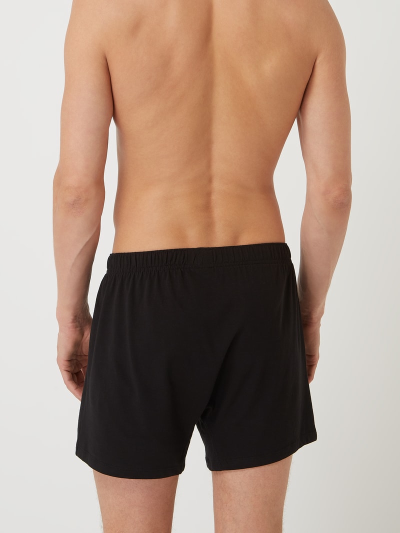 Loose Fit Boxershorts mit Stretch-Anteil im 2er-Pack in hellgrau meliert