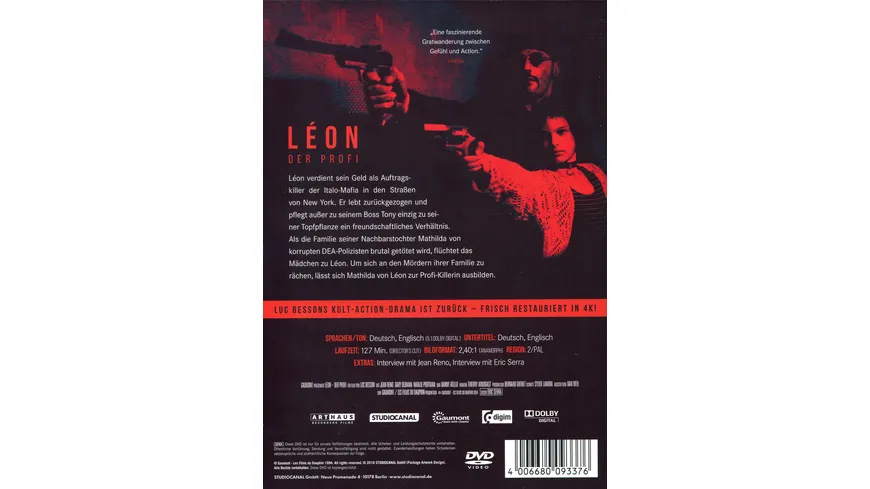 Leon - Der Profi / Director's Cut / Digital Remastered