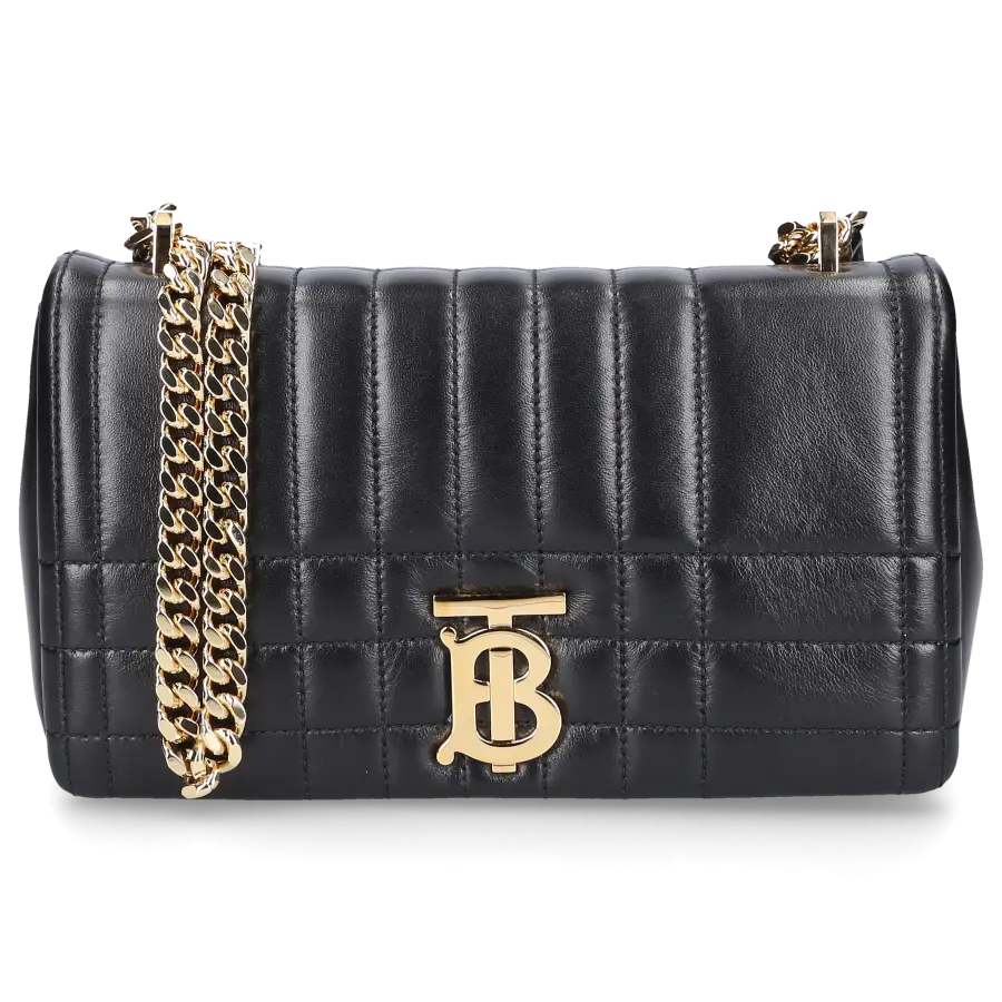 Burberry - Handtasche LOLA Karosteppung - schwarz