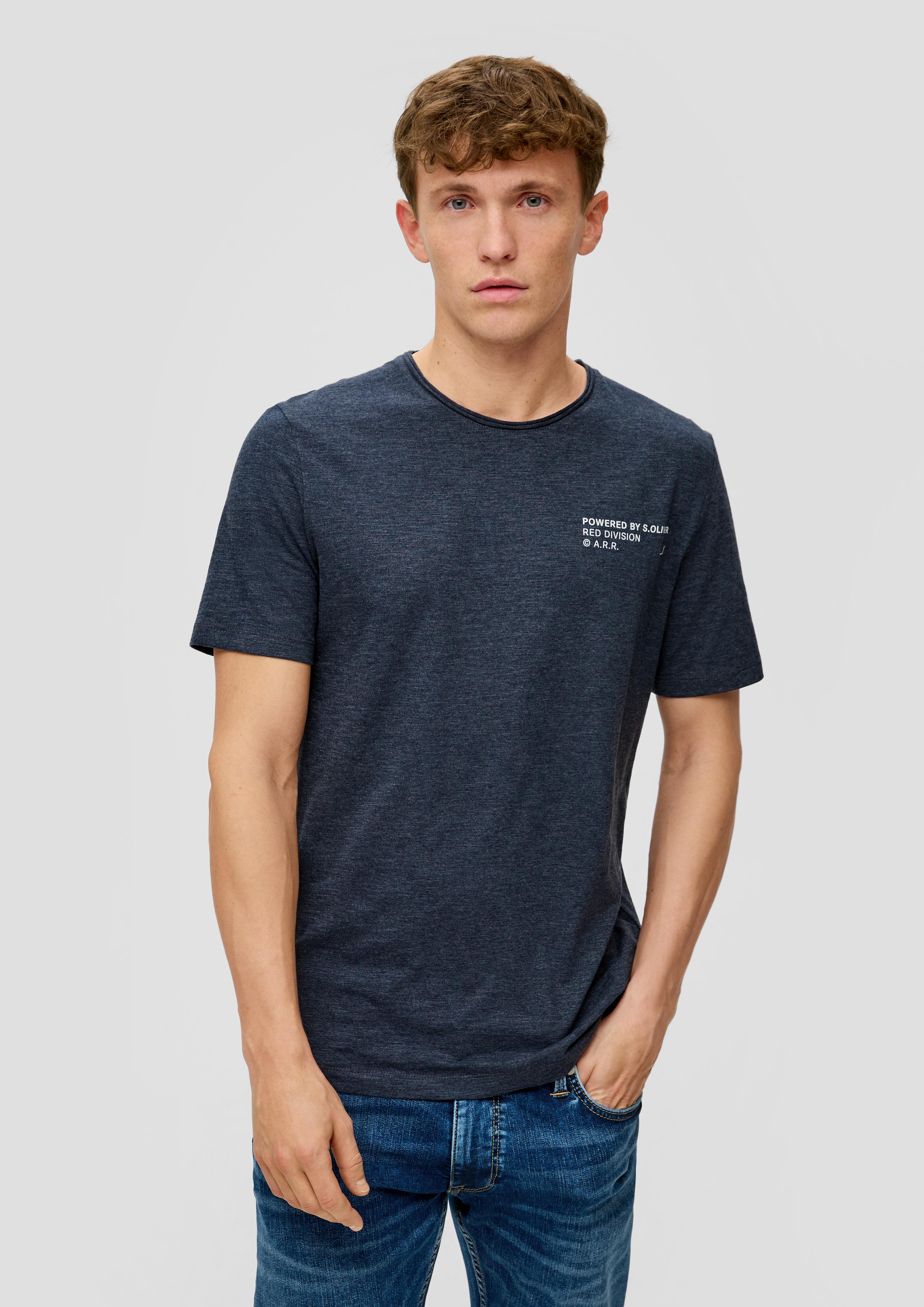 T-Shirt mit Flammgarnstruktur  2141468-59W1