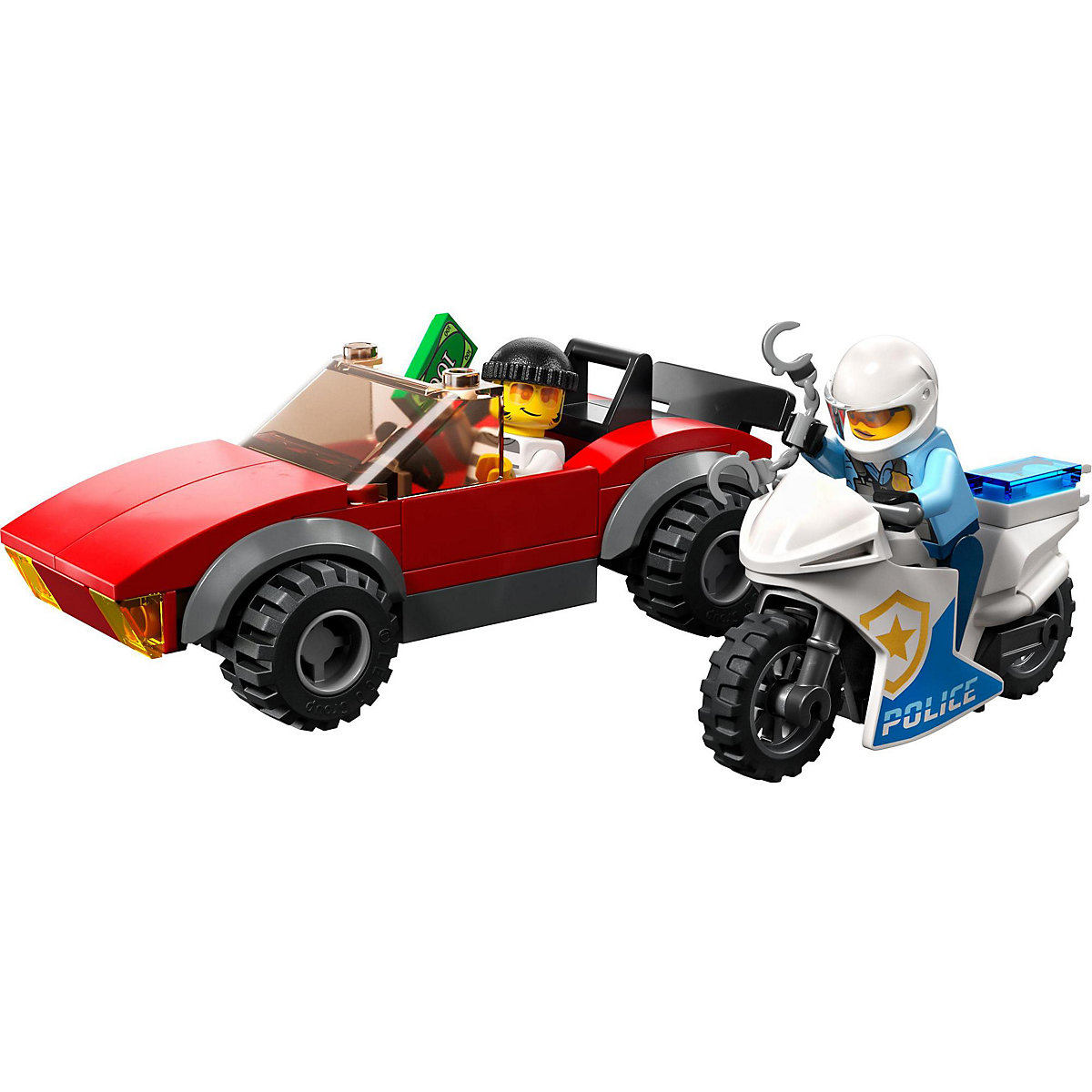LEGO® City 60392 Verfolgungsjagd mit dem Polizeimotorrad