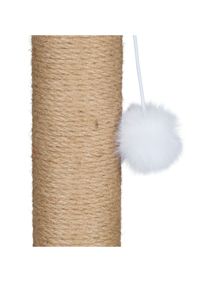 relaxdays Kratzsäule in Natur/ Grün - (H)59 x Ø 31 cm günstig kaufen onesize
