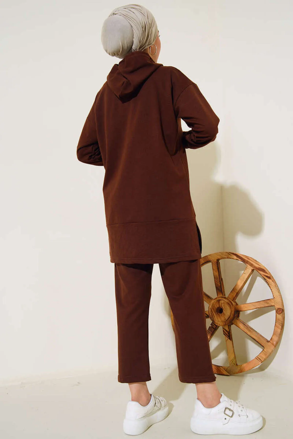VOLT CLOTHİNG  Zweiteiler - Braun - Regular Fit