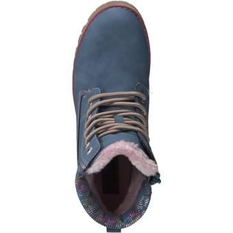 Puccetti Schnür Boots in blau