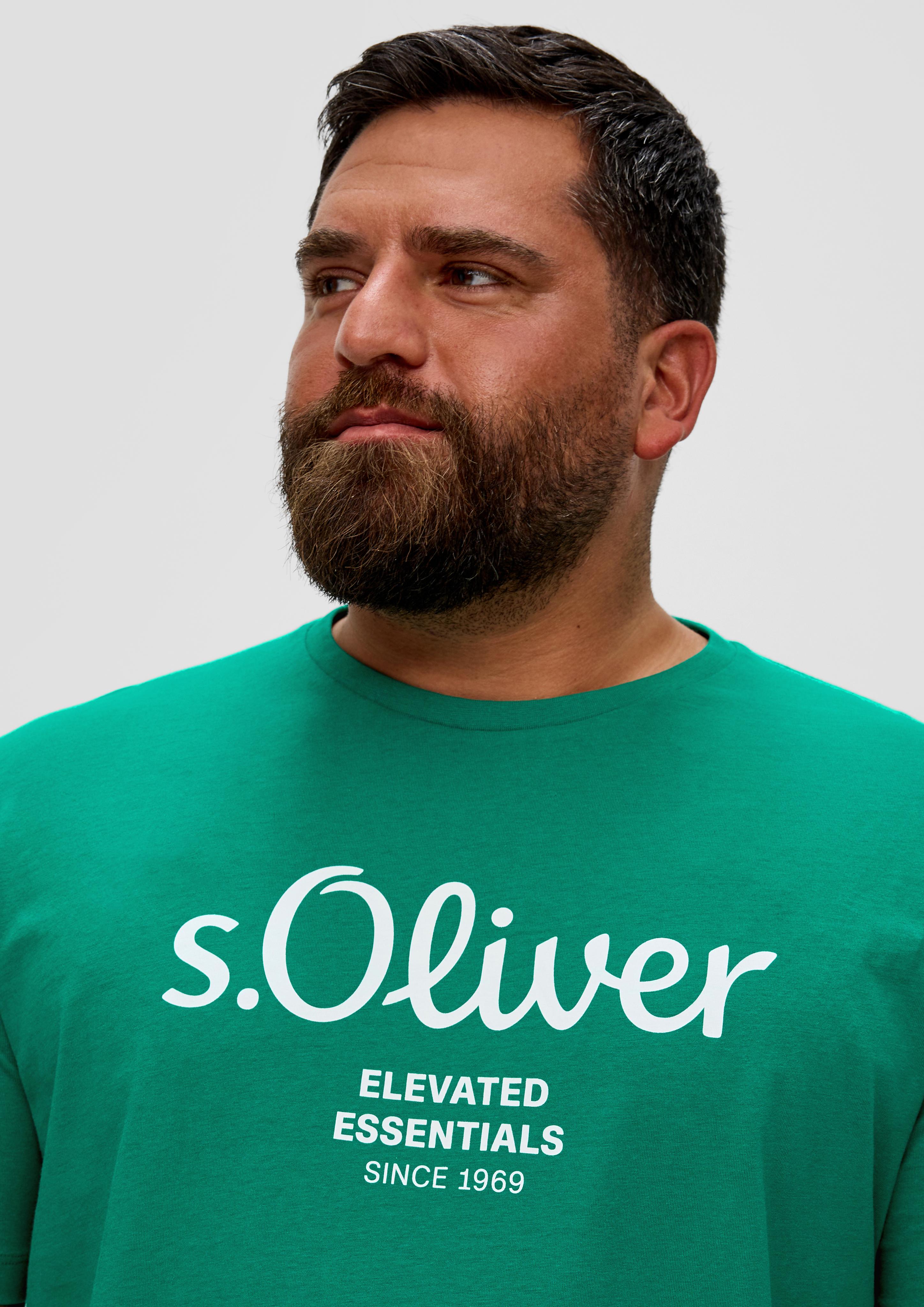 T-Shirt mit Label-Print  2148697-76D1