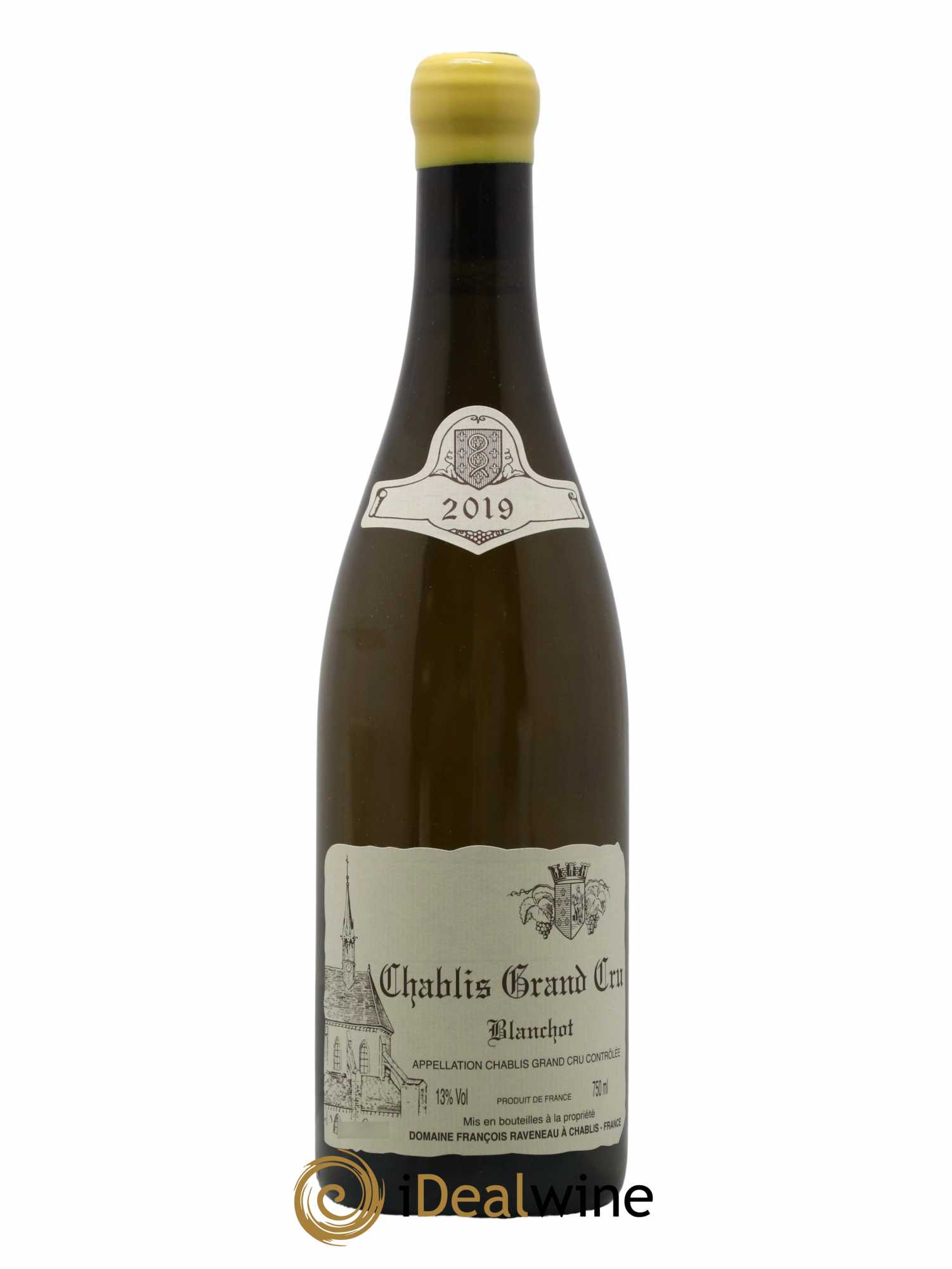 Chablis Grand Cru Blanchot Raveneau (Domaine)  2019 - Lot de 1 Bouteille