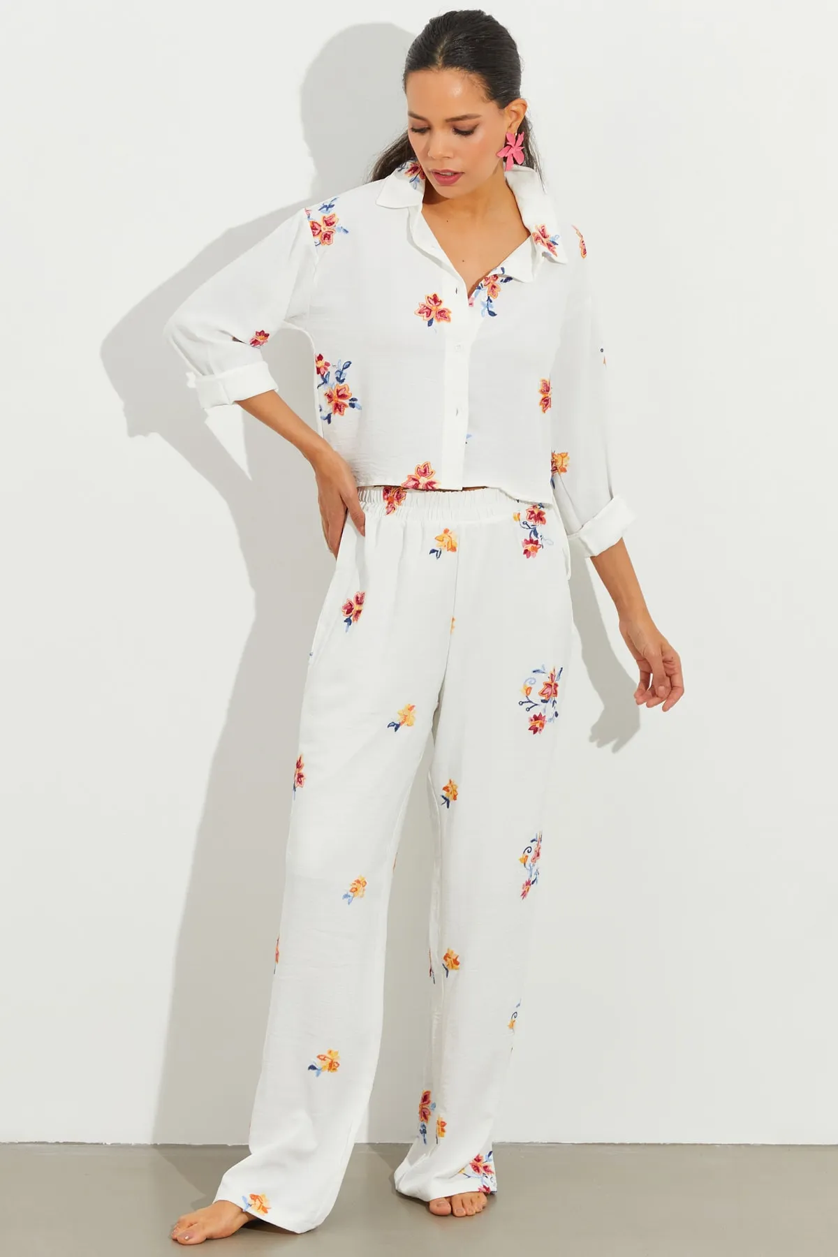 Cool & Sexy  Zweiteiler - Weiß - Regular Fit