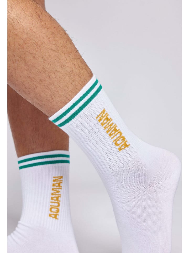 SNOCKS AQUAMAN Retro Socken 2 Paar in AQUAMAN günstig kaufen 35-38