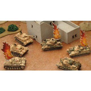 Flames of War Destroyed Markers