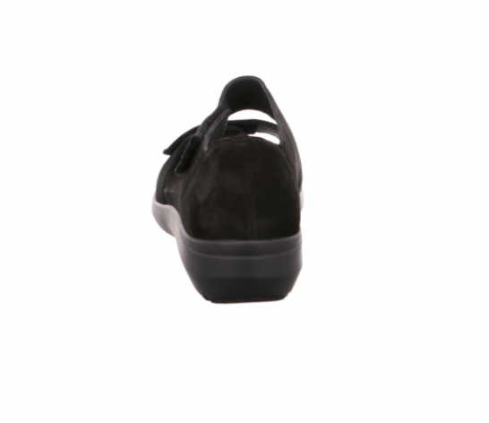 SEMLER Komfort Sandalen schwarz